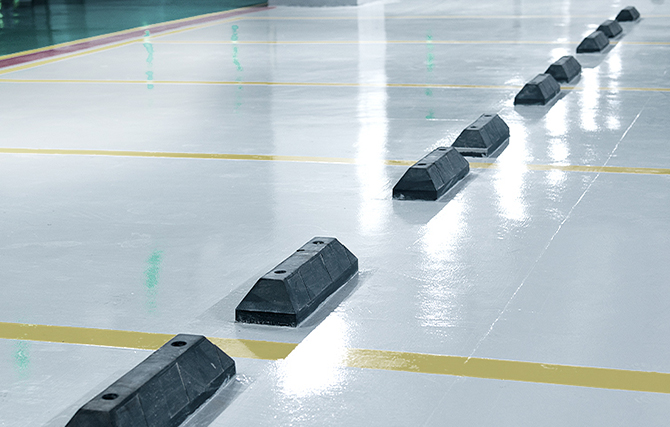 지하주차장 바닥 이미지         