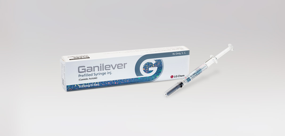 Ganilever Prefilled syringe Inj. Ganilever™ Prefilled syringe Inj. LG Chem 生命科学 