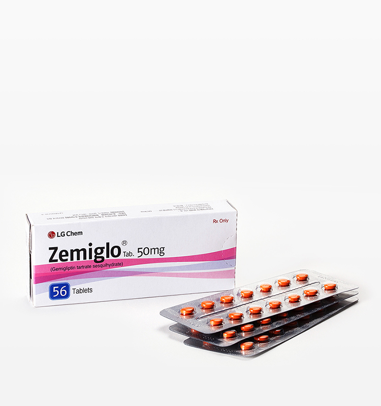 Zemiglo Tab. LG Chem 生命科学 
