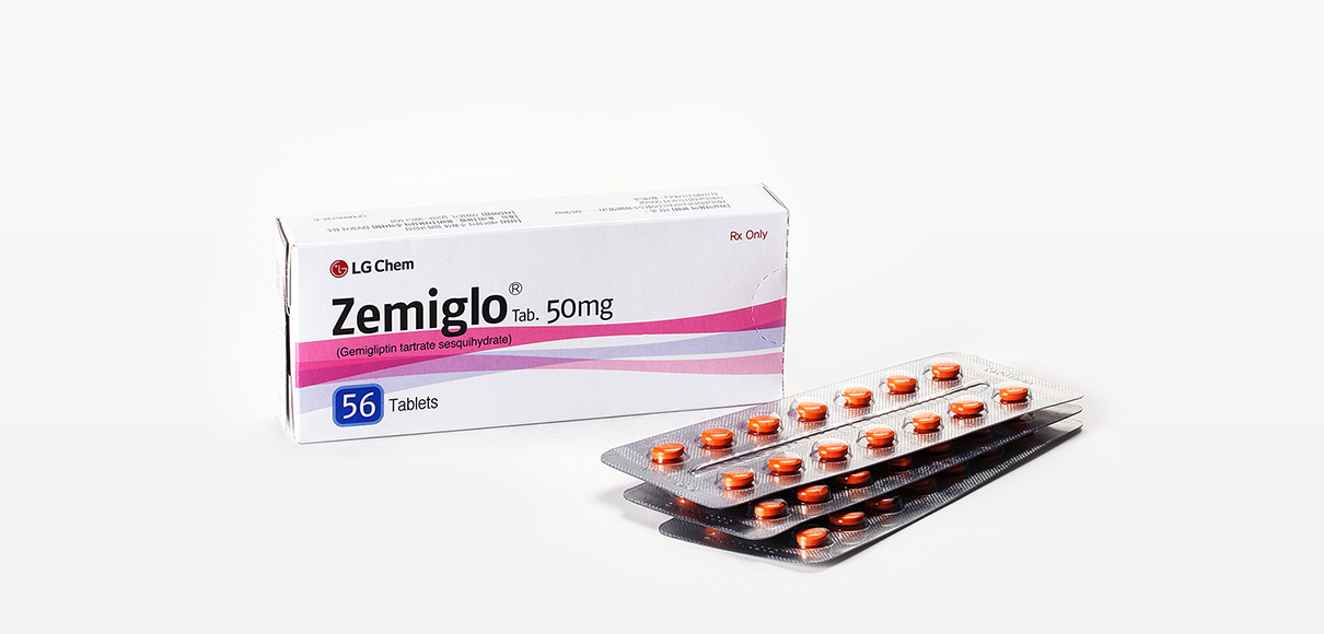 Zemiglo Tab. LG Chem Life Sciences 