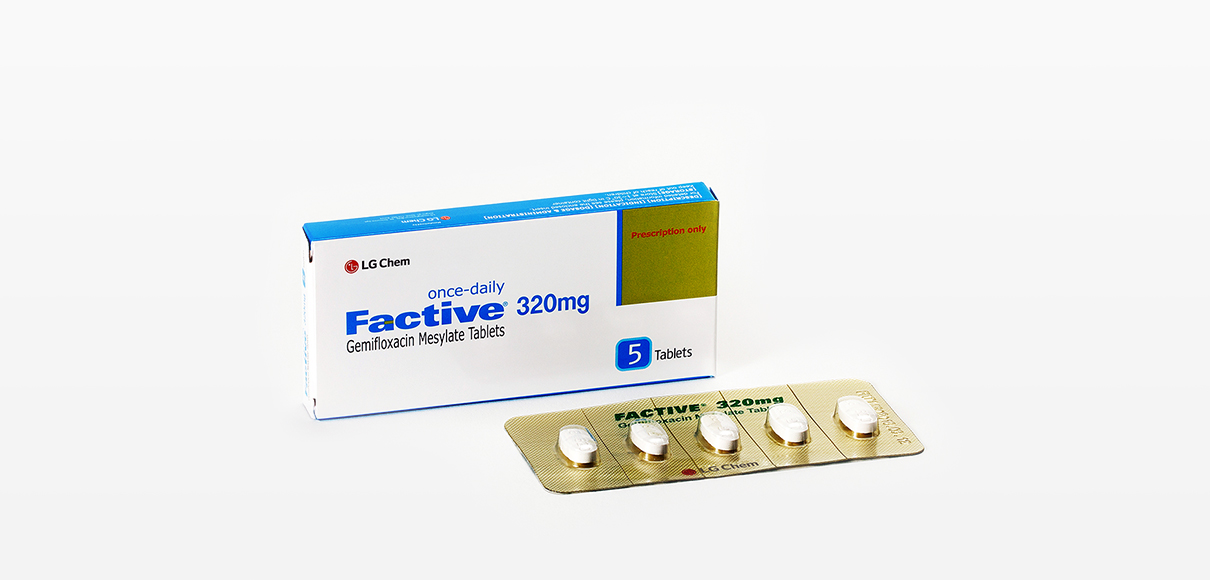 Factive Tab. LG Chem Life Sciences 