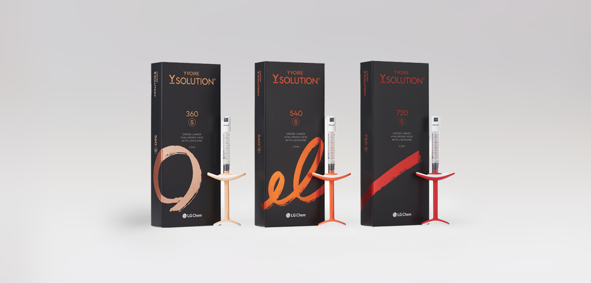 YVOIRE Y-Solution LG Chem Life Sciences Manufactured from raw material to finished products with over 30 years of exertise in hyaluronic acid