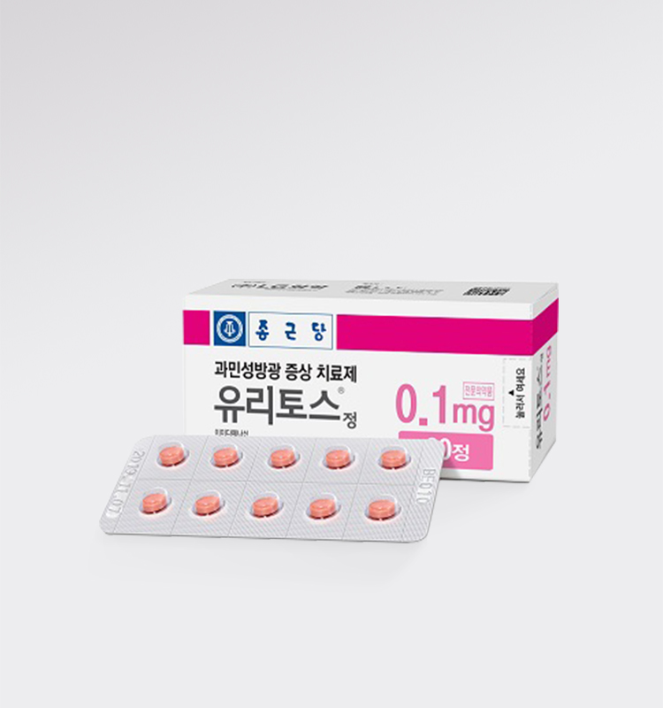 유리토스 정 Uritos Tab. LG화학 생명과학 