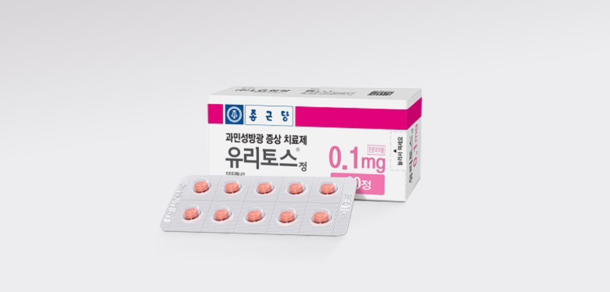 유리토스 정 Uritos Tab. LG화학 생명과학 