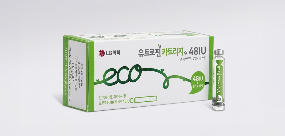 유트로핀카트리지주 48IU Eutropin Cartridge Inj. 48IU LG화학 생명과학 
