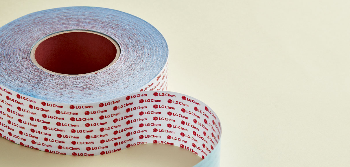 Doppelseitiges Klebeband Double-sided Tape LG Chem Moderne Werkstoffe Klebematerial zur Befestigung von EV-Batteriezellen 