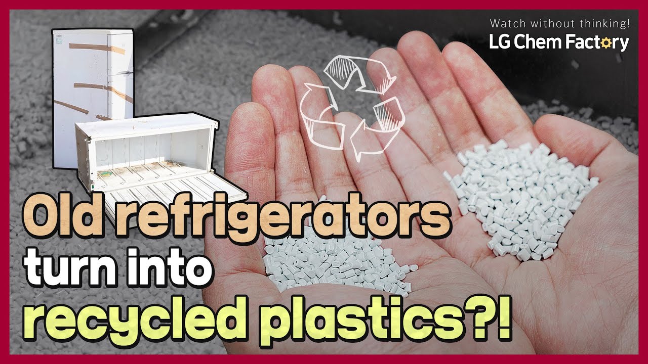 A journey from old electronics to recycled plastic! How to make PCR ABS? Watch without thinking! Eco-friendly Materials Brand LETZero LG Chem
